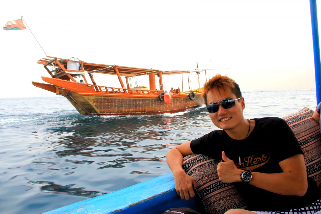 Here we go... at the open sea area