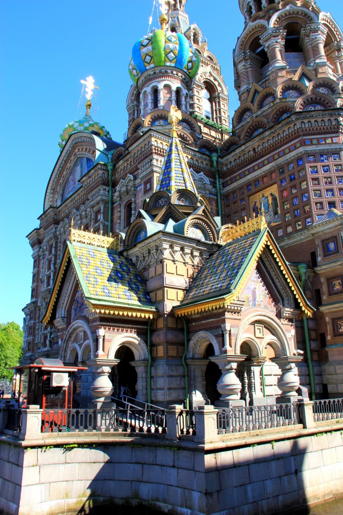 Entrance to the Church of the Saviour on Spilled Blood