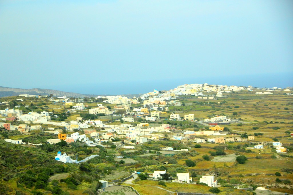 Amazing village in Santorini