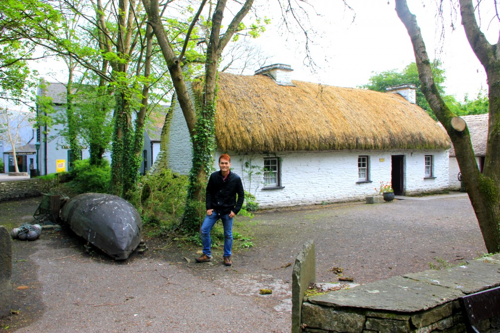 Old unique houses at the Folk Village