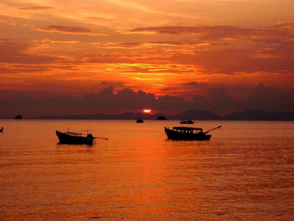 Gorgeous Sunset in Krabi