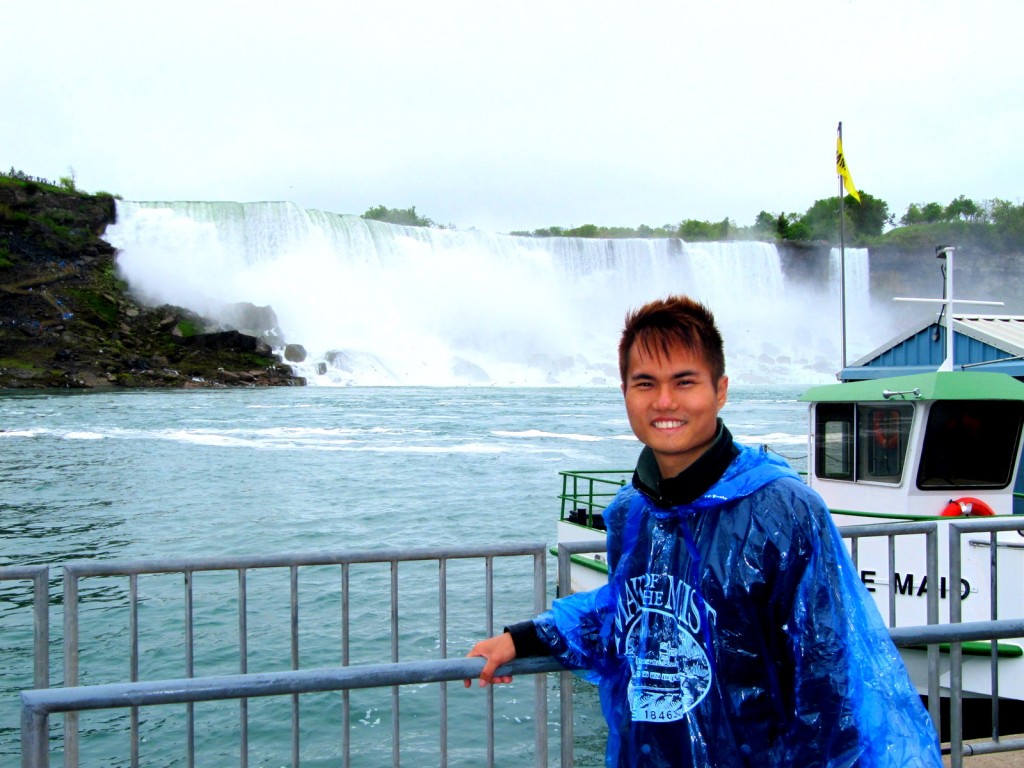 With the American Falls