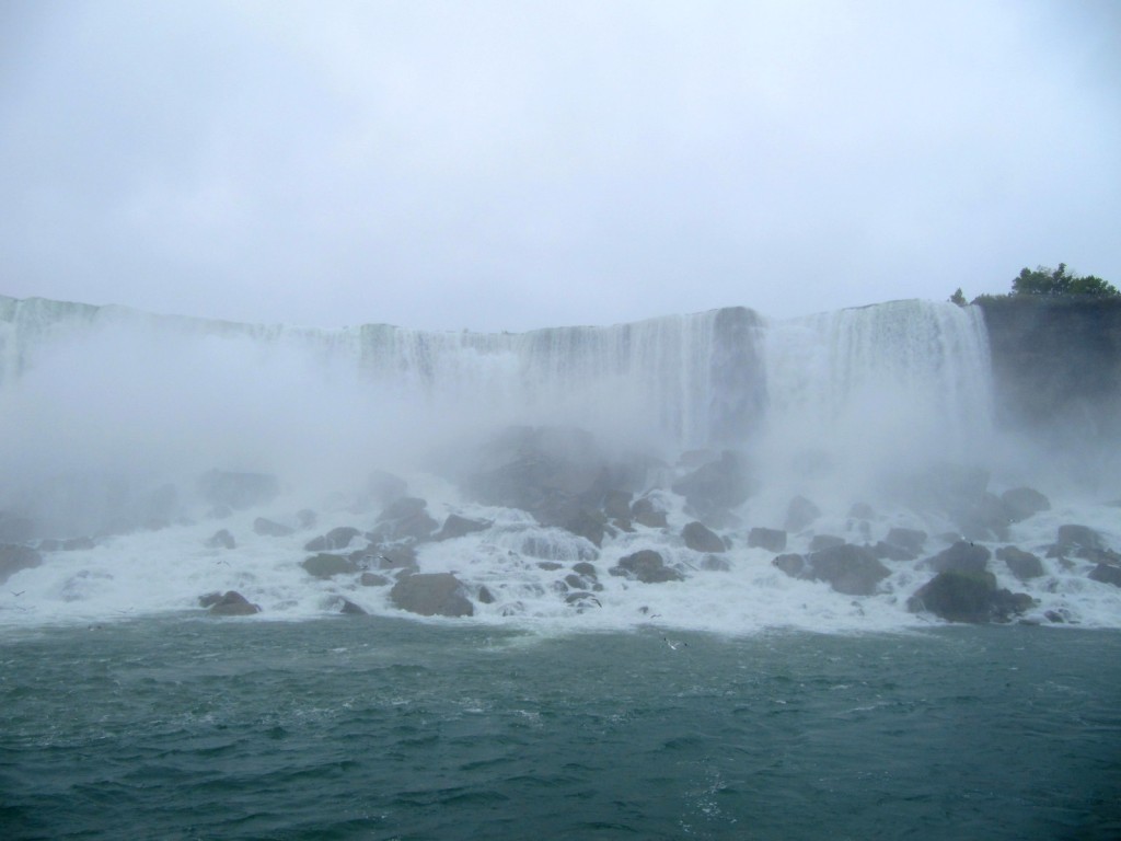 When I get close to the American Falls and Bridal Veil Falls