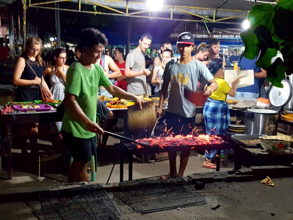 BBQ in Night Market @ Arts Market Gili Trawangan Island