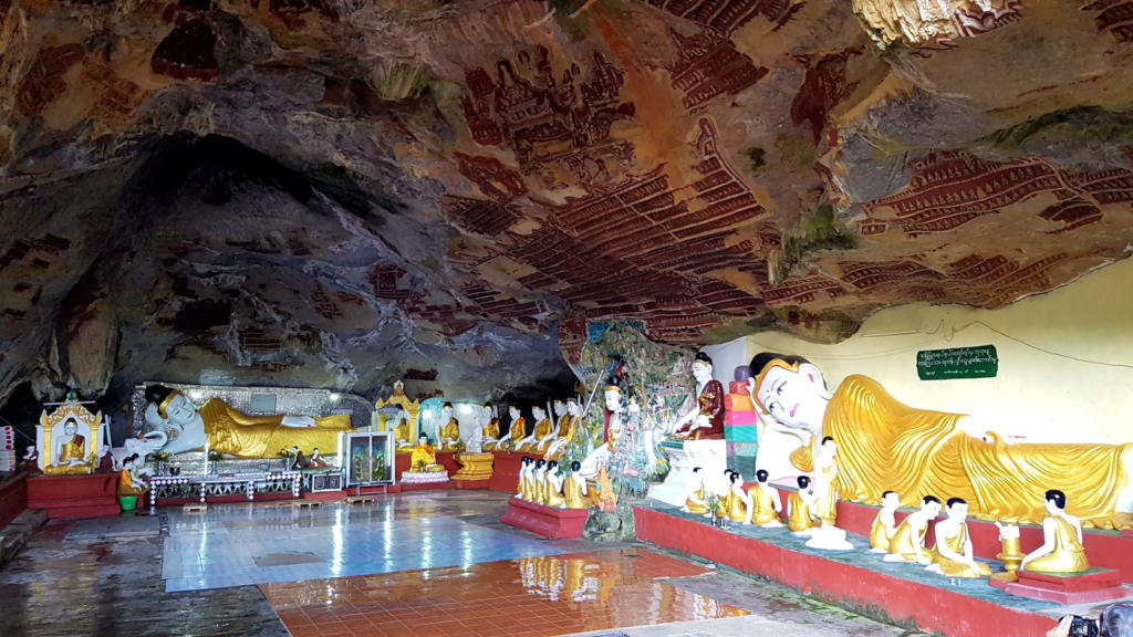 Inside Kawgun Cave